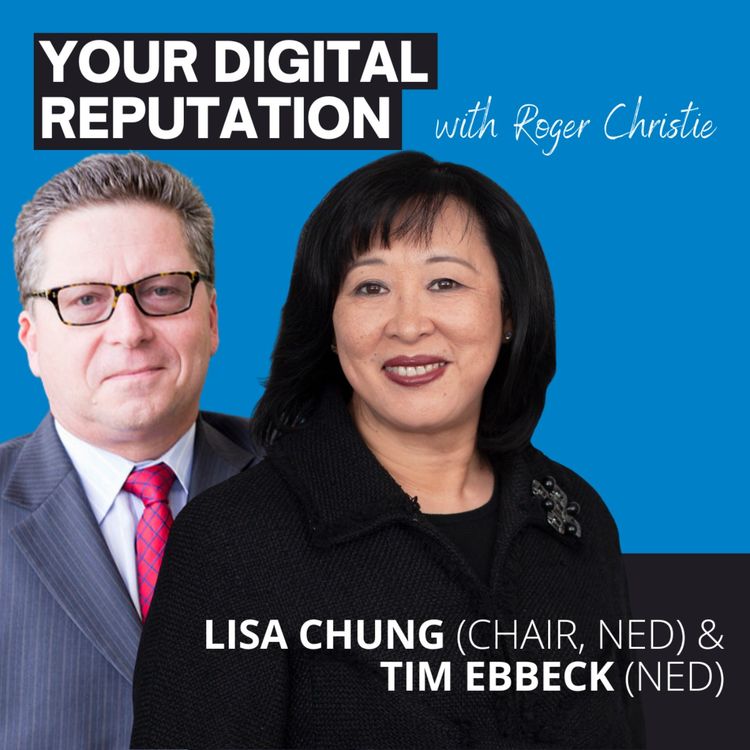 cover art for 49. Lisa Chung & Tim Ebbeck | Why directors aren't using LinkedIn