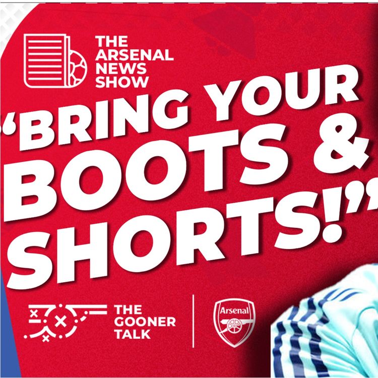 cover art for The Arsenal News Show EP610 - PSG Preview, Mikel Arteta, Team News, Luis Enrique & More!