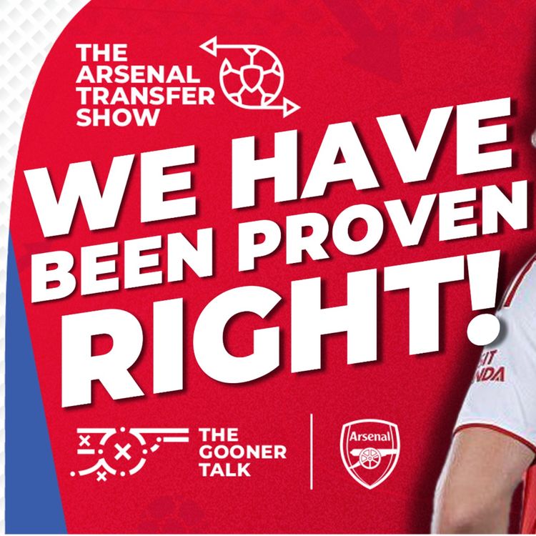 cover art for The Arsenal Transfer Show EP623 - Sesko Vindication! New Kit Launch! Kiwior Exit? Berta Insight