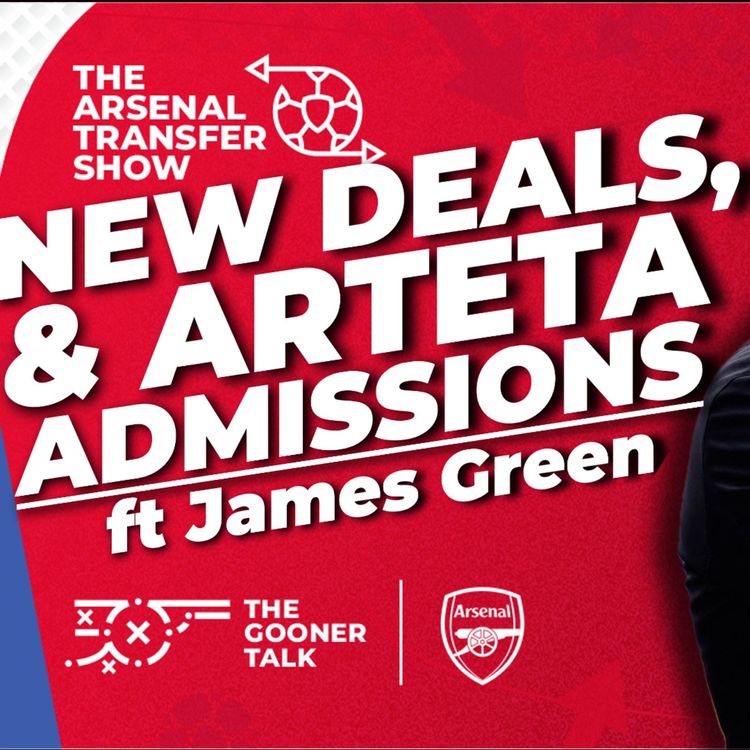 cover art for New Arsenal Contract, Leeds United Preview, Arteta Admissions & Guardiola Mind Games? ft James Green