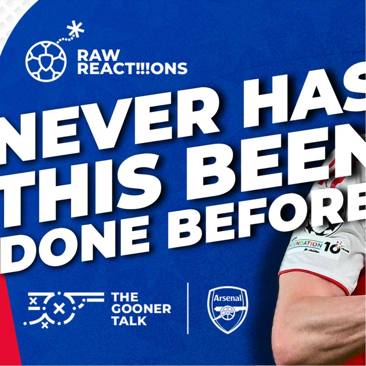 cover art for Arsenal Make History With Sporting CP Win! Declan Rice Is The Captain Now & Man City Boost!