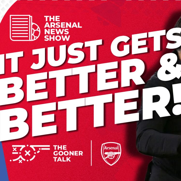 cover art for It Just Gets BETTER For Arsenal! Arteta Reacts To Title Win! Mikel Merino Returns & Glasner Jokes About Spurs