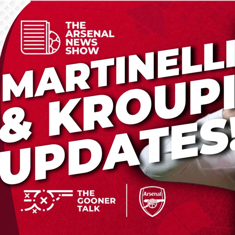 cover art for Gabriel Martinelli & Eli Junior Kroupi Price Tag Updates, Revenue Boost & Odegaard Scores - The Arsenal Transfer Show