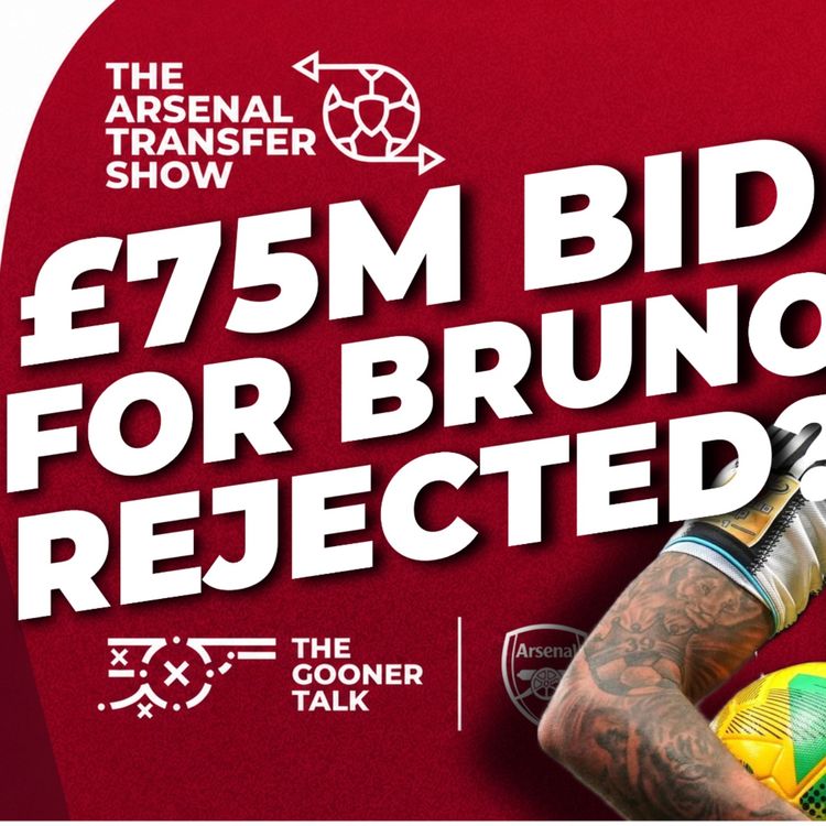 cover art for Bruno Guimaraes £75m Rejection, Vini Jr Contract Talks & Dublin Pre-Season - Arsenal Transfer Show