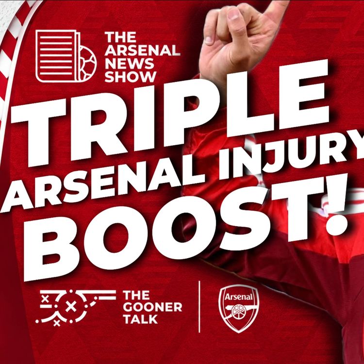 cover art for Saliba, Hincapié, Zubimendi Boosts! Tzolis Update, Arteta Responds to Job Cuts - Arsenal News Show