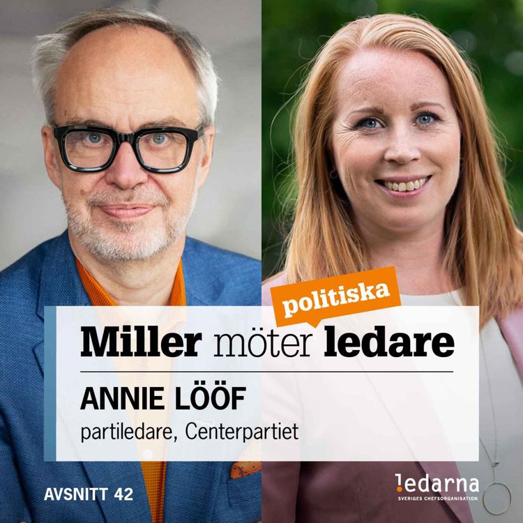 cover art for Annie Lööf, partiledare Centerpartiet
