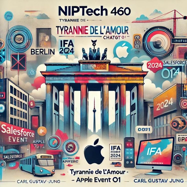 cover art for 460 - Tyrannie de l’amour - IFA, Apple Event, OpenAI o1