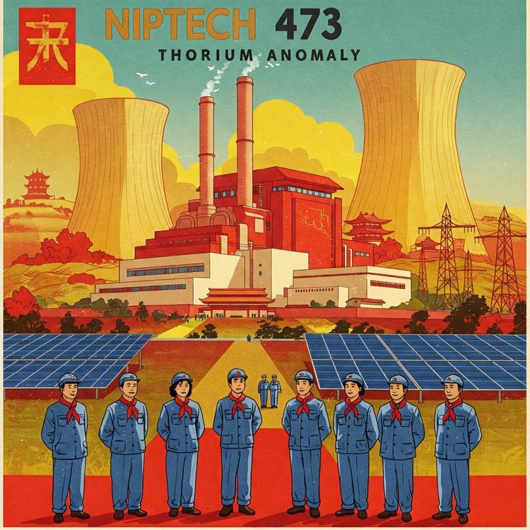 cover art for 473 - Thorium Anomaly - nucléaire, autonomie, earnings