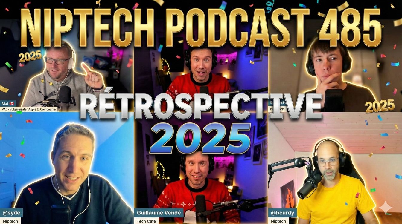 cover art for 485 - Rétrospective 2025 (avec ProfduWeb et Guillaume)