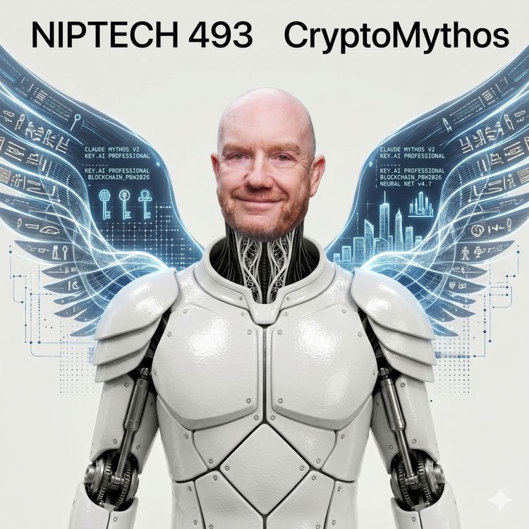 cover art for 493 - CryptoMytho - AI BlockChain Claude Mythos 