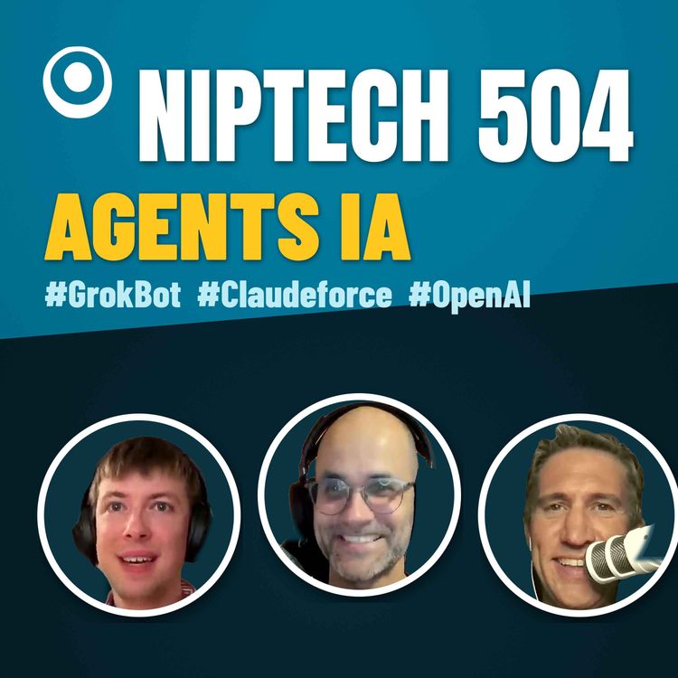 cover art for 504 - Roadster Rolland - Agents IA : Grok Bot, Claudeforce et OpenAI Dots