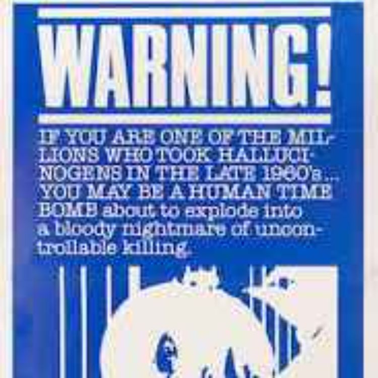 cover art for Never Trust a Hippy: Blue Sunshine & the Punk Counterculture w/ J.G. Michael & Recluse