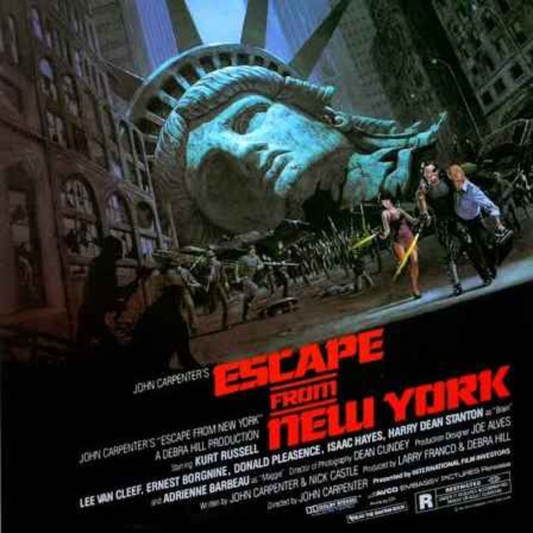 cover art for Escape from the Prison Planet: John Carpenter's NYC and LA Films Part I w/ J.G. Michael, Heart Attack Gun & Recluse