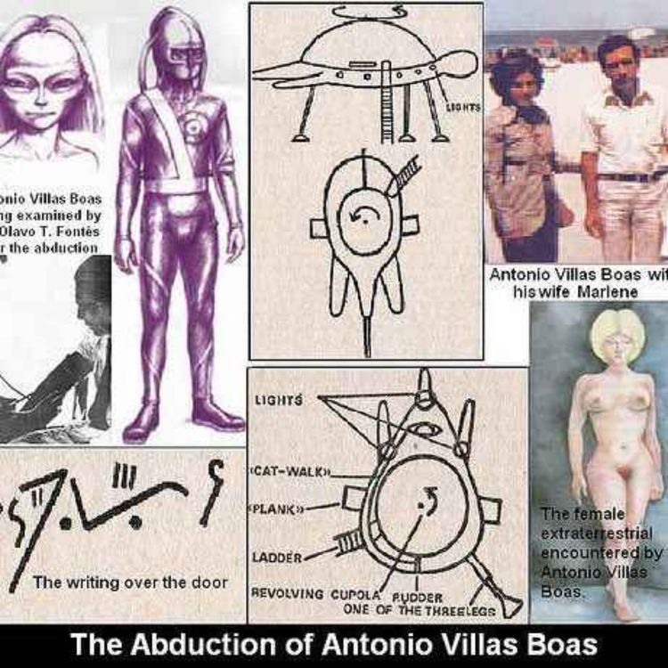 cover art for UFOs, MKULTRA & Six Foot Blonds w/ Uriel Araujo & Recluse