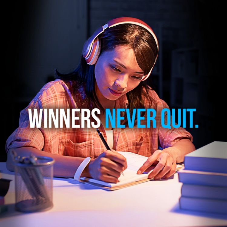 cover art for WINNERS NEVER QUIT