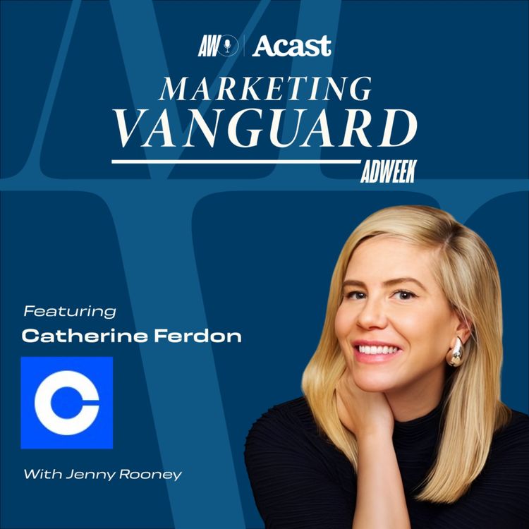 cover art for The Art of Making Fintech Cool with Catherine Ferdon of Coinbase 