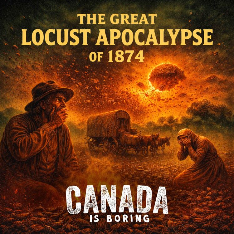 cover art for The Great Locust Apocalypse of 1874 