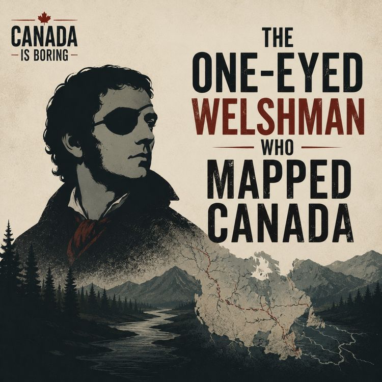 cover art for The One-Eyed Welshman Who Mapped Canada