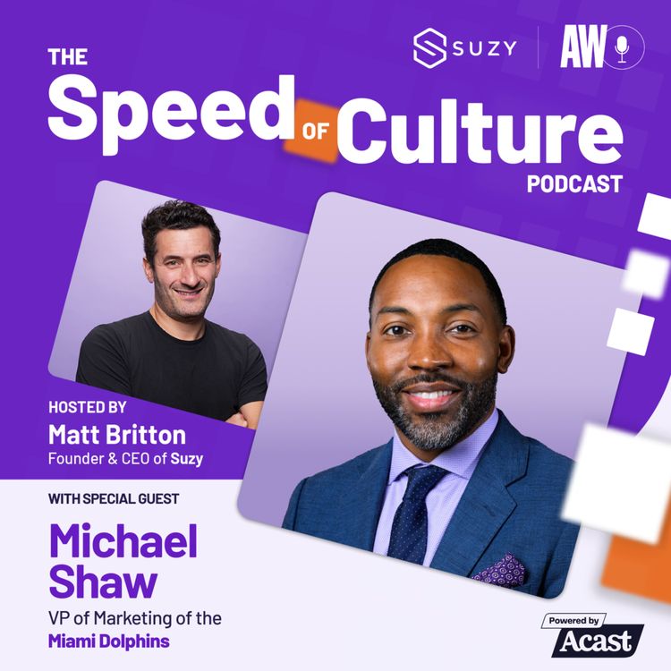 cover art for Winning Over Gen Z: Inside the Miami Dolphins' Marketing Strategy with VP Michael Shaw