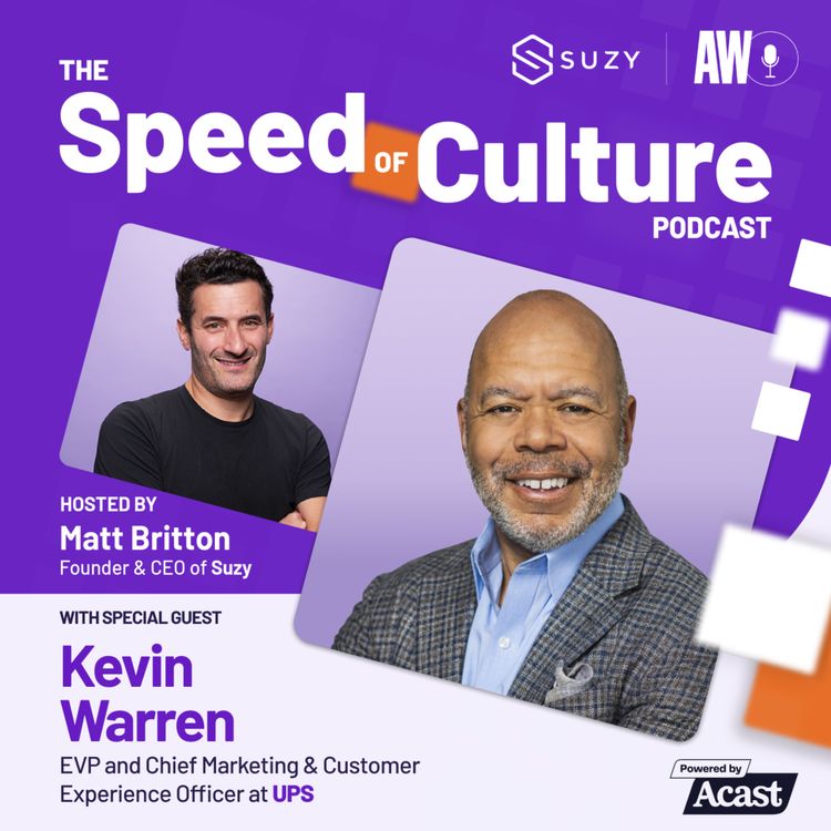 cover art for A Digital Revolution at UPS with EVP and Chief Marketing & Customer Experience Officer, Kevin Warren