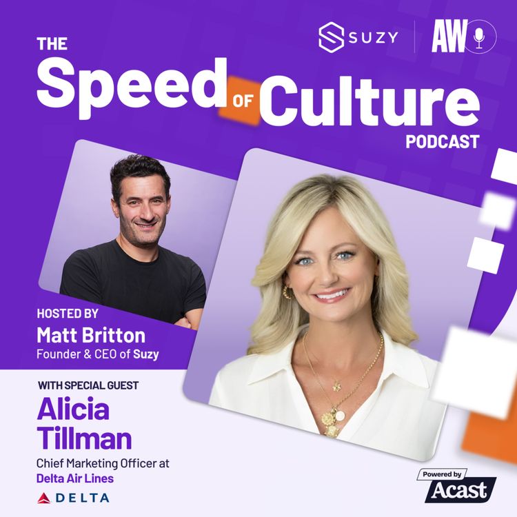 cover art for Beyond the Flight: CMO Alicia Tillman on Reinventing Delta’s Brand Experience