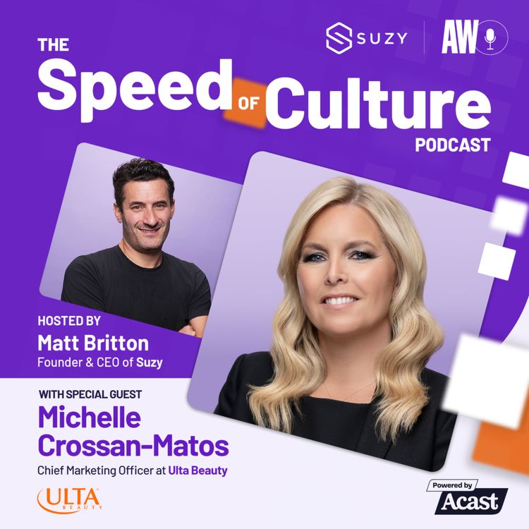 cover art for Shaping the Future of Beauty: Ulta Beauty CMO Michelle Crossan-Matos on Innovation and Guest-Centric Strategies