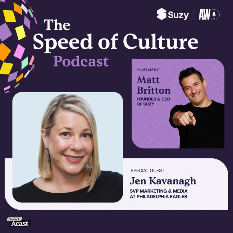 cover art for Flying high: How the Eagles are dominating the marketing field with SVP of Marketing & Media, Jen Kavanagh