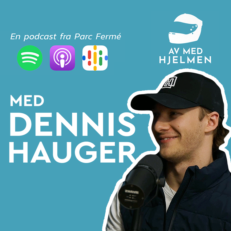 cover art for Av med hjelmen; med Dennis Hauger