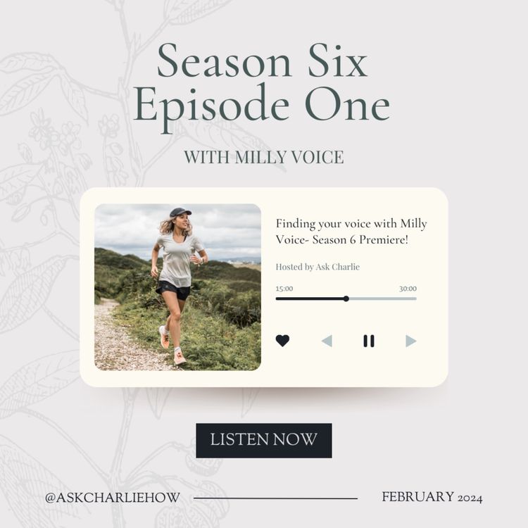 cover art for Finding your voice with Milly Voice - Season 6 Premiere!