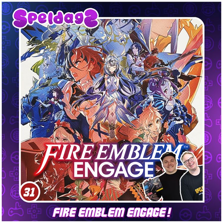 cover art for Fire Emblem Engage! (med Dennis och Robin)