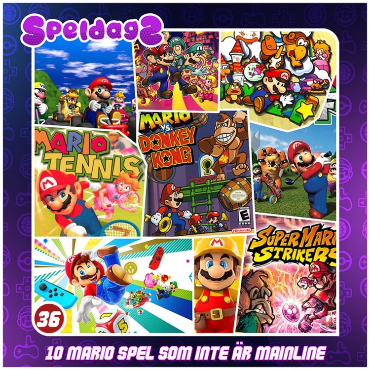 cover art for 10 Mario spel som inte är mainline!