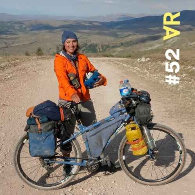 cover art for Bande annonce. Isabel Del Real, à vélo de Bretagne en Iran