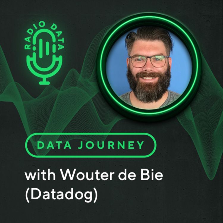 cover art for Data Journey with Wouter de Bie (Datadog) - Multi-cloud developer experience, Datadog vs. Spotify, areas to watch in the data landscape
