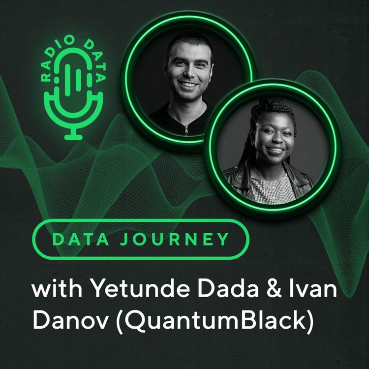 cover art for Data Journey with Yetunde Dada & Ivan Danov (QuantumBlack) - Kedro (an open-source MLOps framework) - introduction, benefits, use-cases, data & insights used for its development