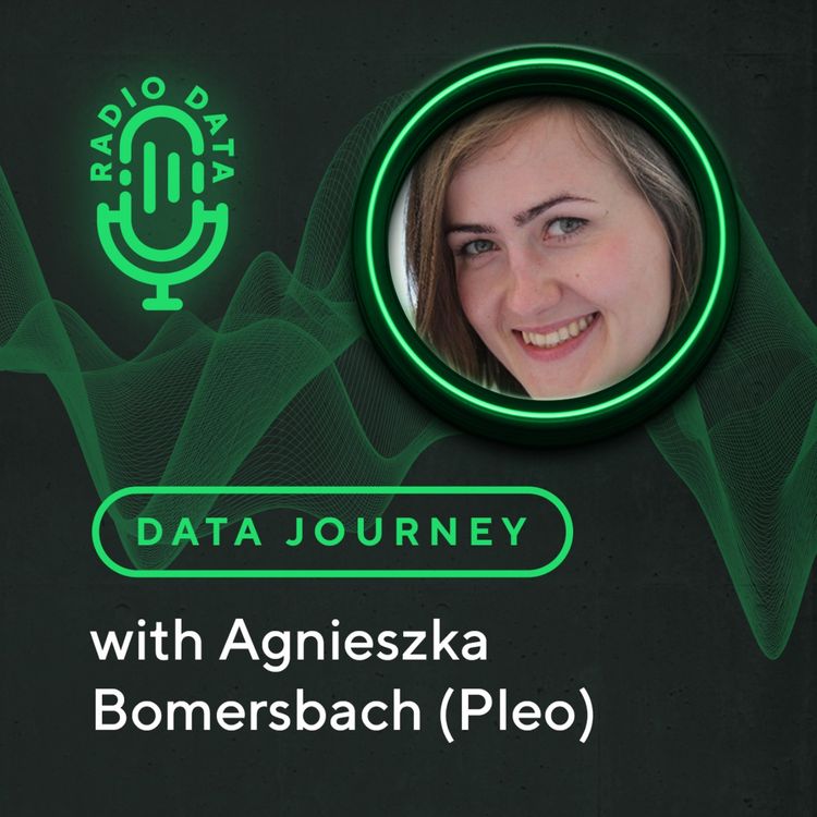 cover art for Data Journey with Agnieszka Bomersbach (Pleo) - Data, engineering and analytics at Pleo