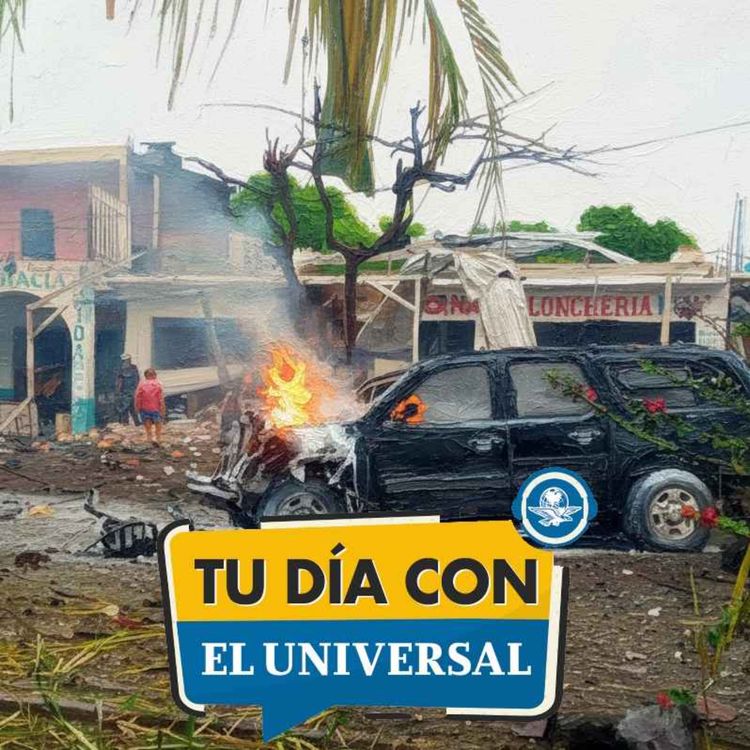 cover art for Caravana del terror: así escoltaron el coche bomba en Coahuayana