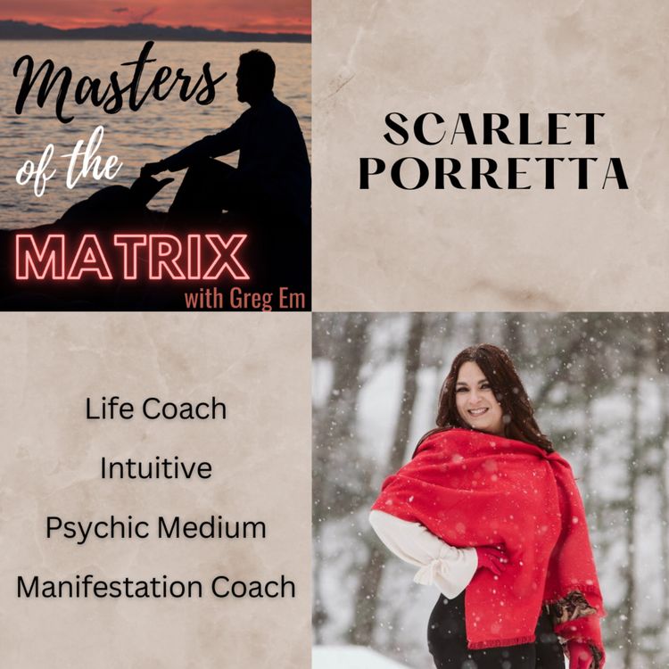 cover art for A Conversation with Scarlet Porretta - Life Coach, Intuitive, Psychic Medium