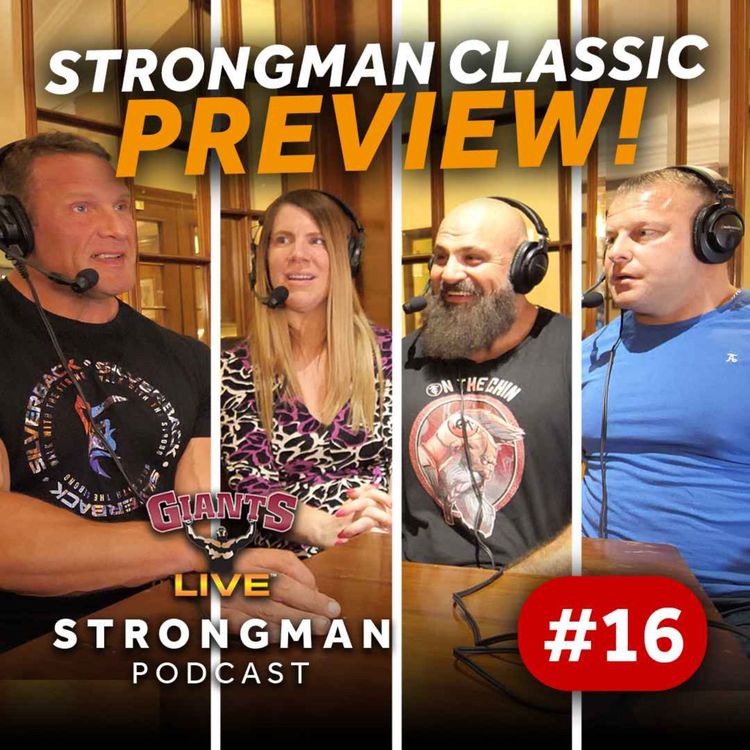 cover art for Loz, Liz & Terry preview The Strongman Classic!