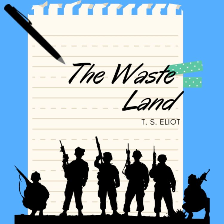 cover art for T.S. Eliot's 'The Wasteland'- A Polarised Hell on Earth