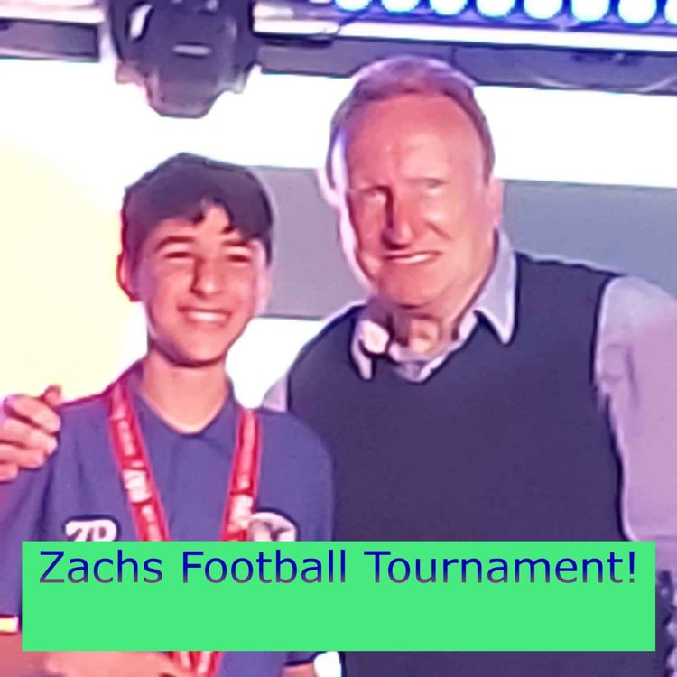 cover art for Zach's football tournament 