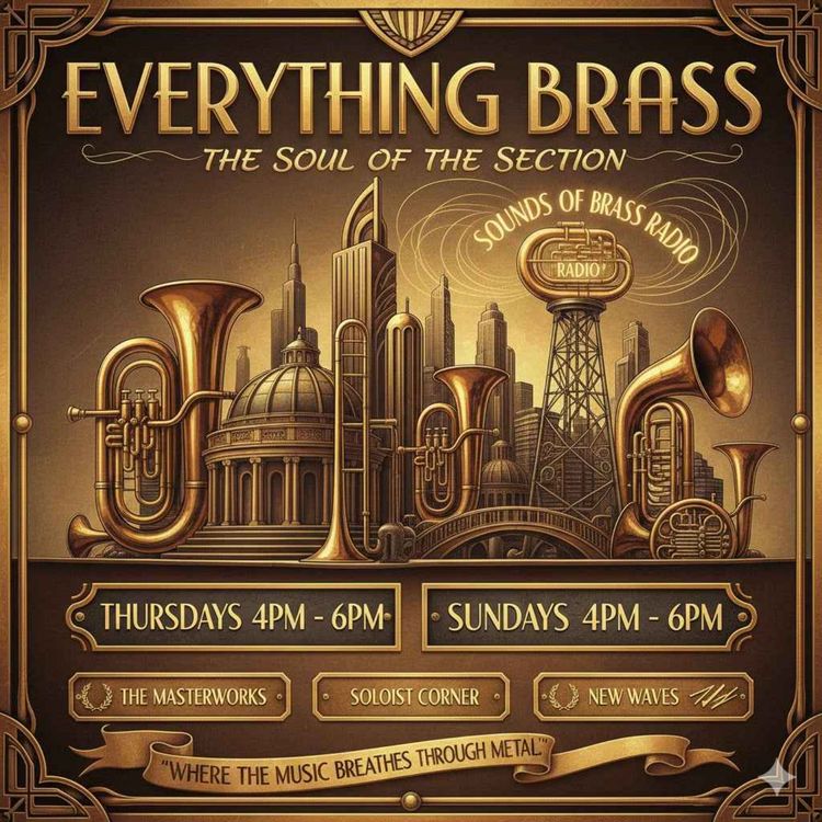 cover art for Radio show Everything Brass with Peter 26th August
