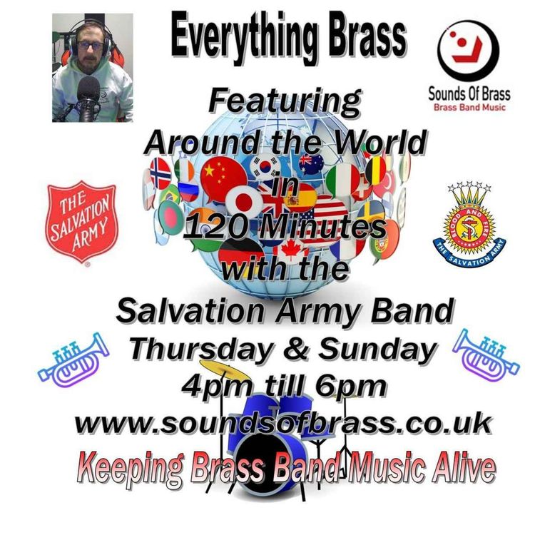 cover art for Everything Brass with Salvation Army Brass Band Music