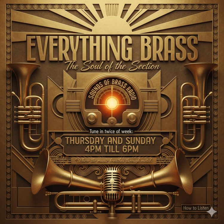 cover art for Radio show Everything Brass with Peter 19th March