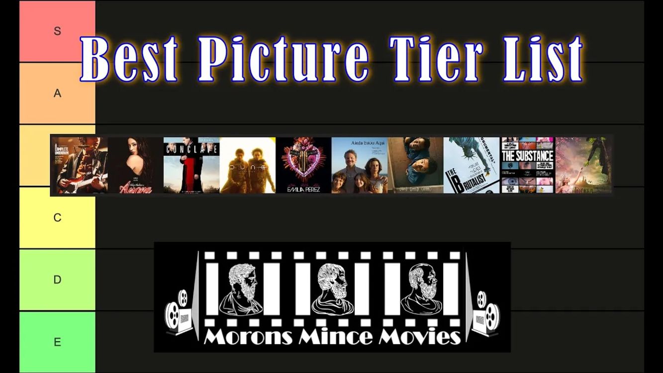 cover art for Ranking the Best Picture Nominees