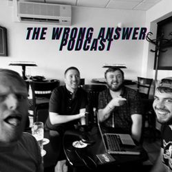 cover art for The Wrong Answer Podcast