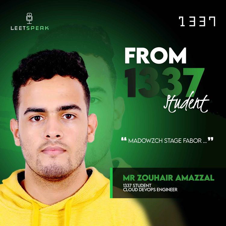 cover art for From 1337 student - Mr. Zouhair Amazzal