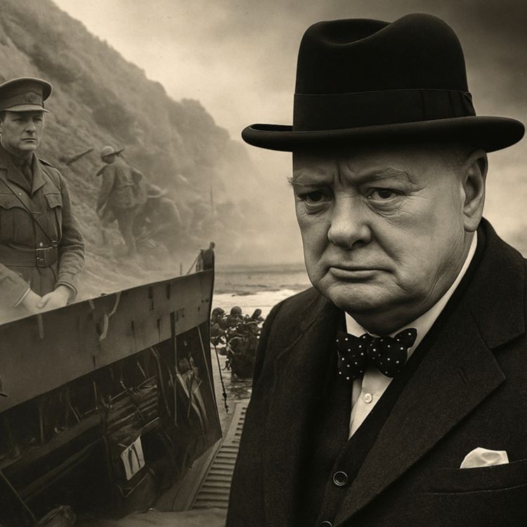 cover art for اپیزود دوازدهم: چرچیل از گالیپولی تا نرماندی