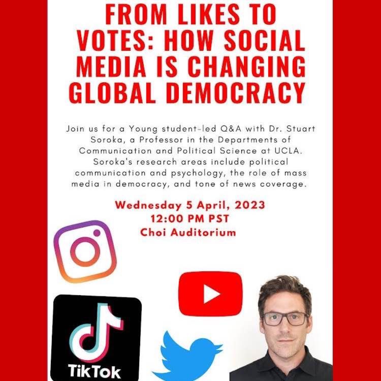 cover art for Dr. Stuart Soroka: From Likes to Votes