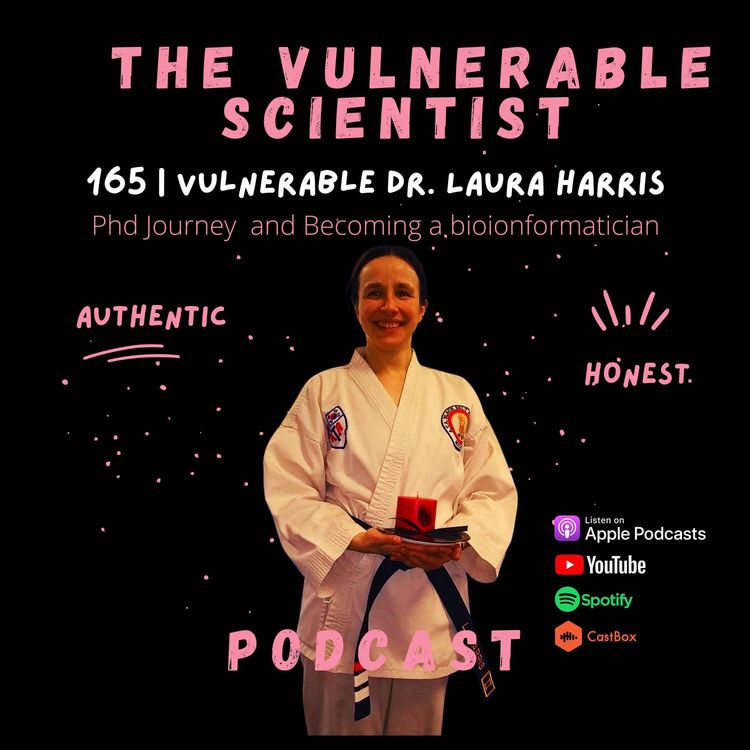 cover art for 165 | Vulnerable Dr. Laura Harris | Part 3 | Quitting Phd and Starting another one 
