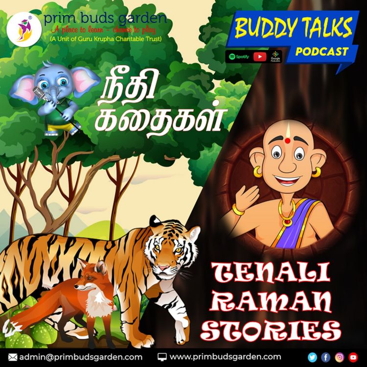 cover art for #BUDDY #TALKS #PODCAST | TODAY’S MESSAGE | THENALI RAMAN | STORY TIME  07.11.22
